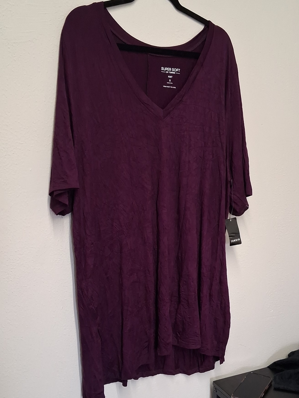 torrid Super Soft Knit Crewneck Sweater - Plum